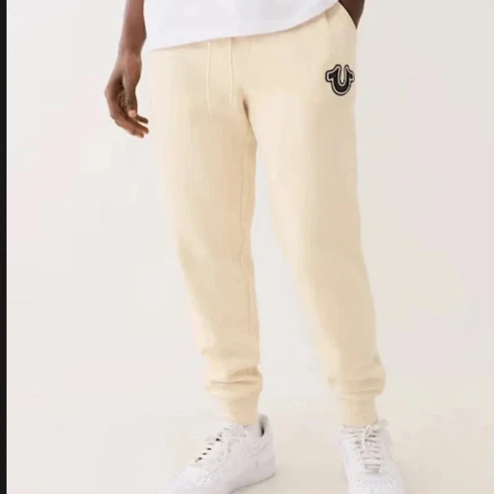 True Religion Core‎ Jogger Fog Beige XL New With Tags